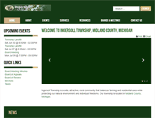 Tablet Screenshot of ingersolltownship.com